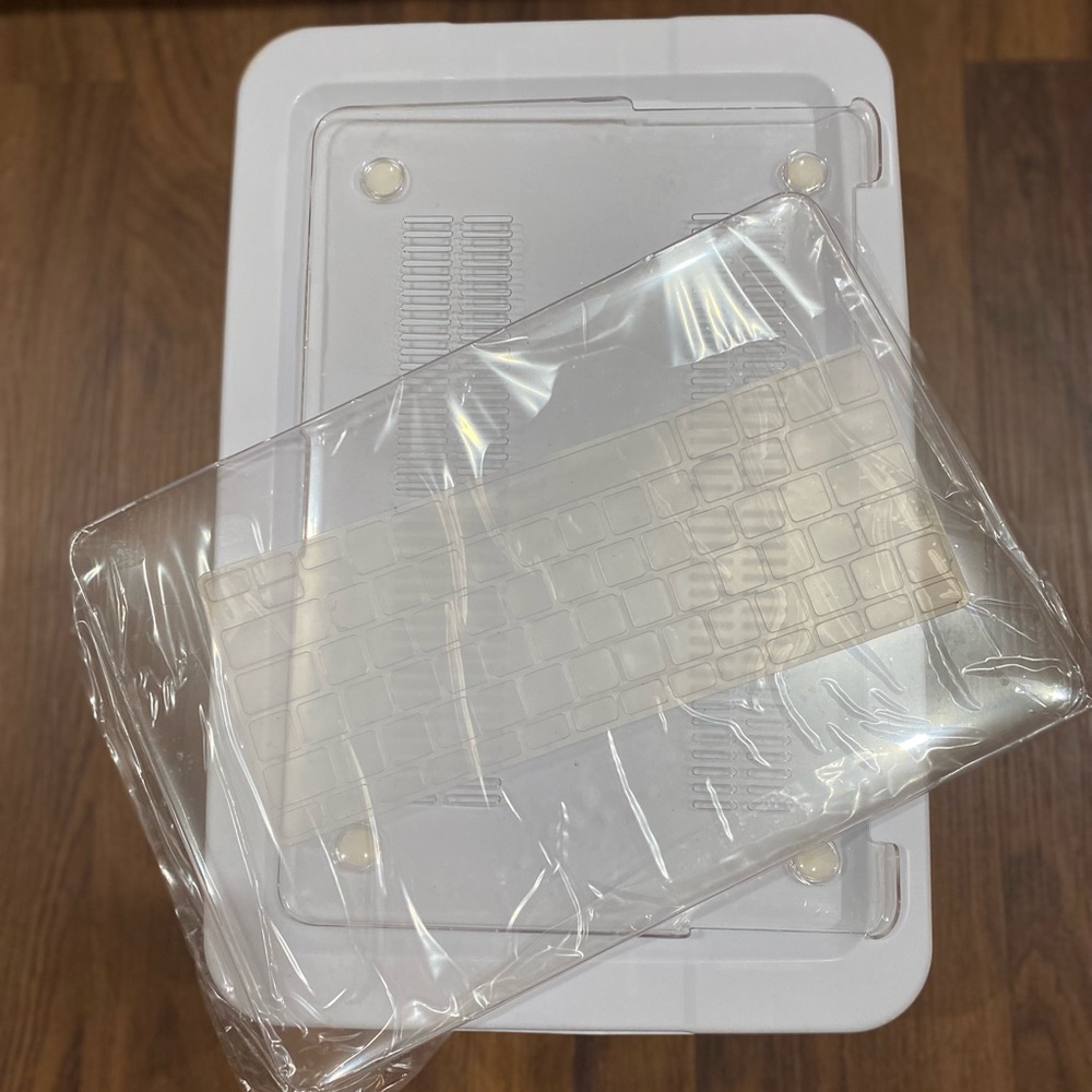 Transparent Apple Laptop Protective Case